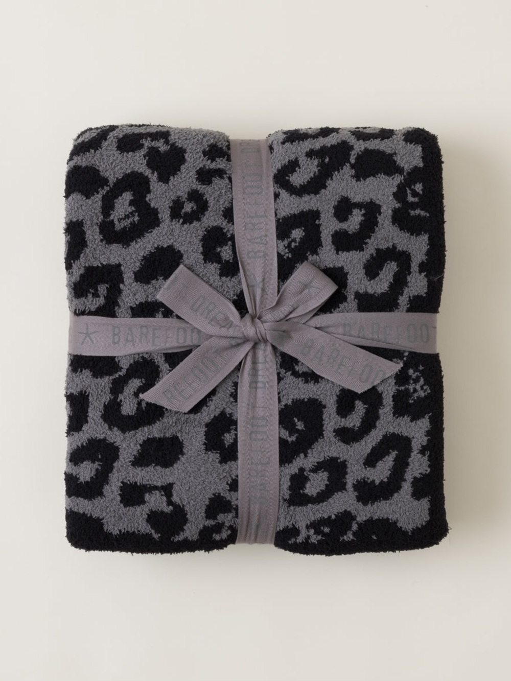 Barefoot Dreams CozyChic Barefoot in the Wild Leopard Throw Blanket B563 Reversi